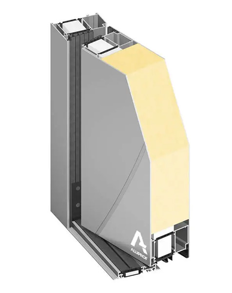 Panelové hliníkové dveře Panelové hliníkové dveře