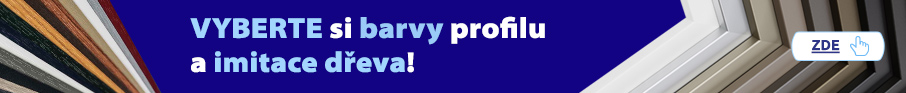Vyberte si barevné profily oken a dveří
